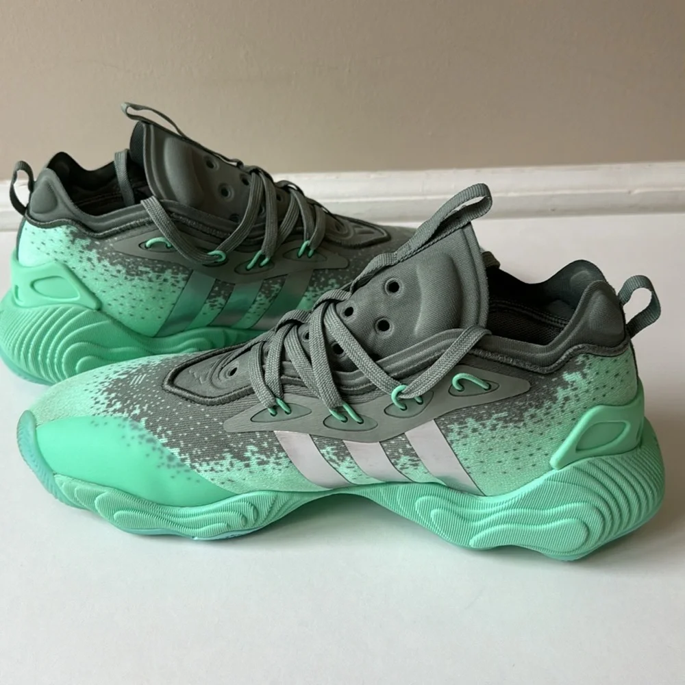 ADIDAS TRAE YOUNG 3 IF5591 BASKETBALL SHOES MINT/SILVER GREEN - Size 10.5 - Picture 10 of 12